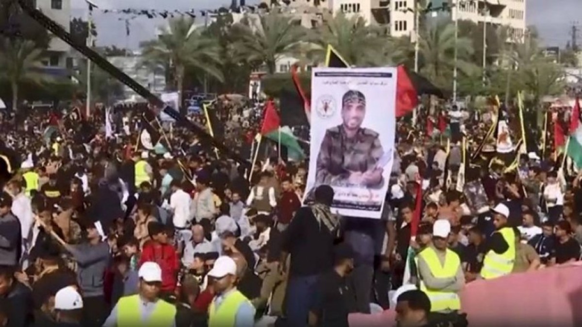 Gaza, commemorations of the Palestinian martyrs of the Israeli terrorist campaign