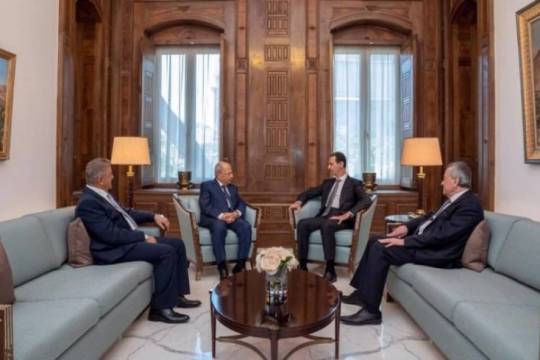 Assad to Aoun: détente in Syria and Arab countries produces positive effects on Lebanon