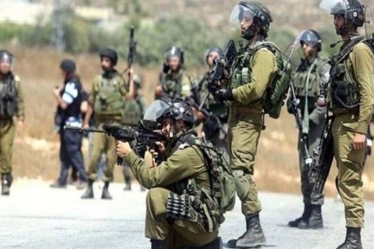 Ramallah, Zionist troops fire on Palestinians, 16 wounded