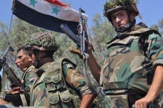 ارتش سوریه ۱۳ تروریست «تحریر الشام» را به هلاکت رساند
