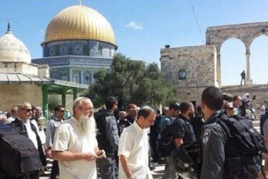 Al Aqsa, new Zionist incursion