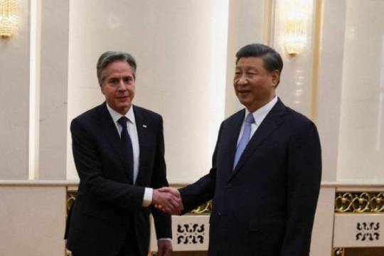 Jinping: The visit with Blinken serves to stabilize bilateral relations
