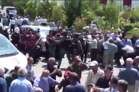 مجموعه ویدیو : حمله پلیس آلبانی به اردوگاه گروهک تروریستی منافقین