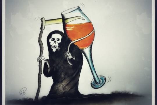 رژه مرگ با مشروبات الکلی تقلبی