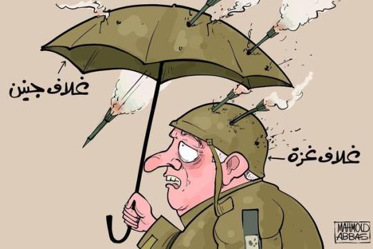 كاريكاتير / جنين وغزة