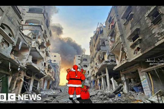 Santa Claus in Gaza
