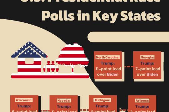 U.S. Presidential Race Polls in Key States