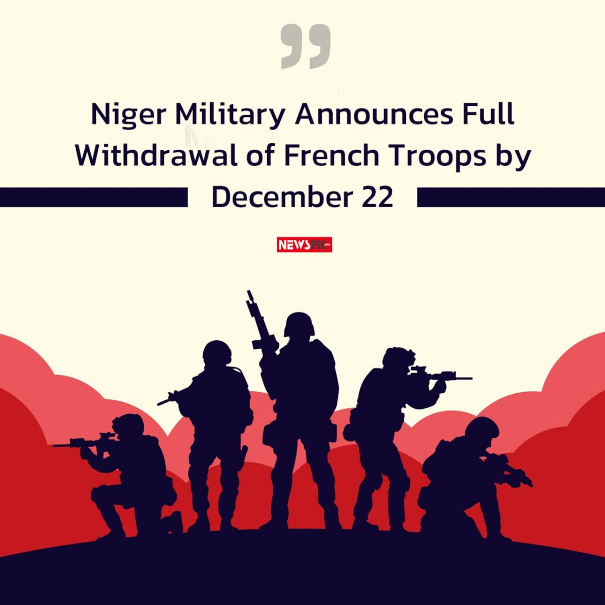 Niger Military Announces Full Withdrawal of French Troops by December 22
