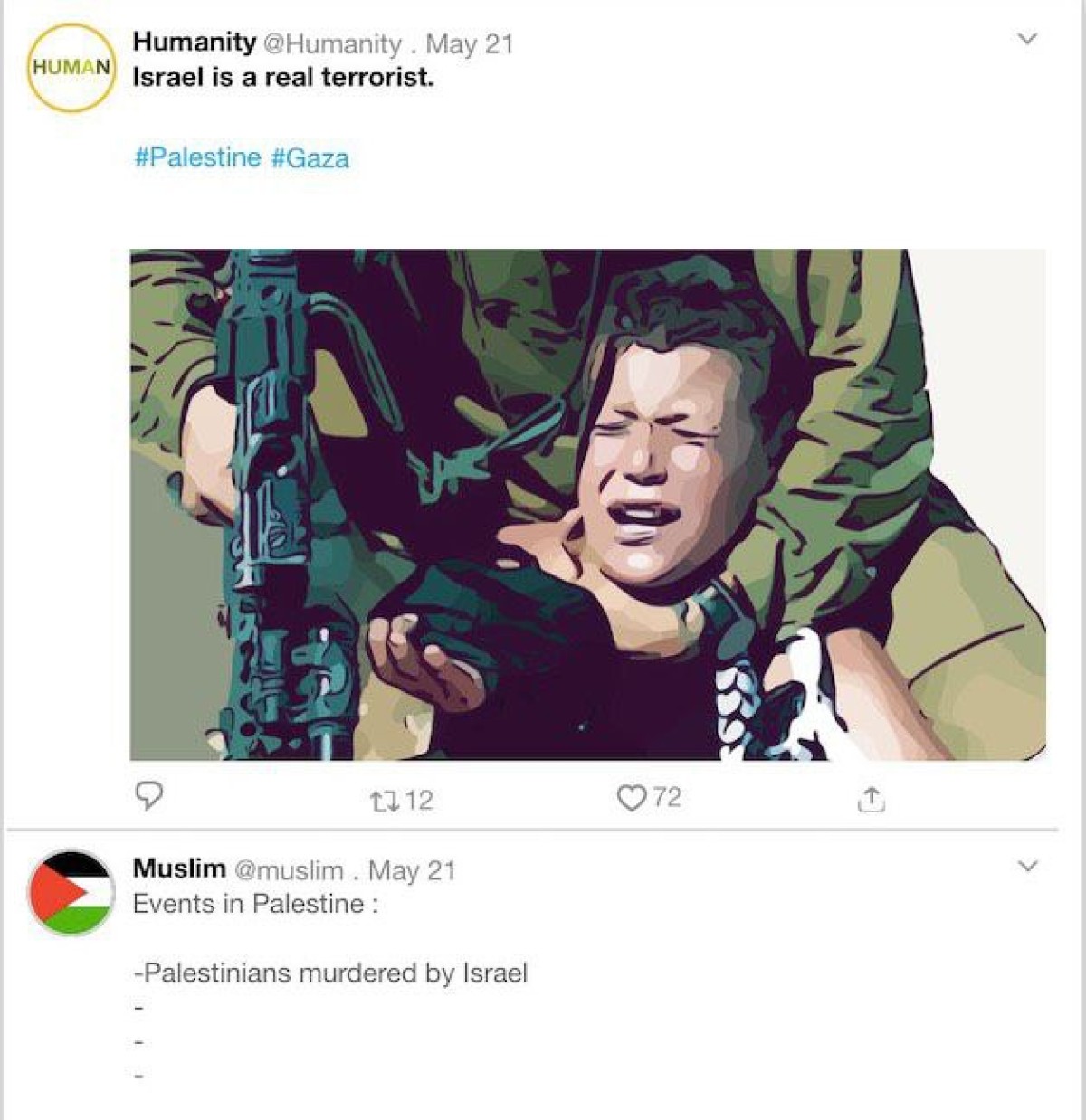 Israel is a real terrorist