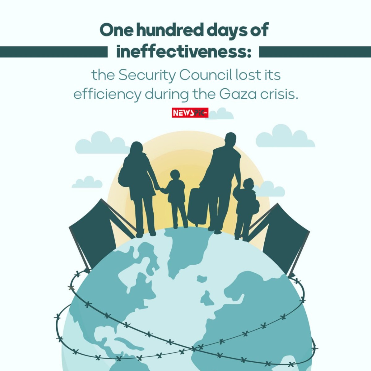 One hundred days of ineffectiveness: the Security Council lost its efficiency during the Gaza crisis. NEWS