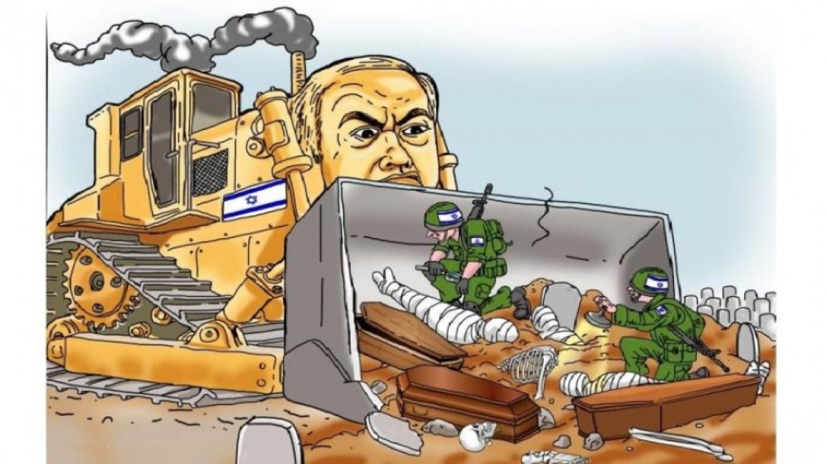 The Israeli army has desecrated hundreds of graves in the Gaza Strip, stealing the bodies