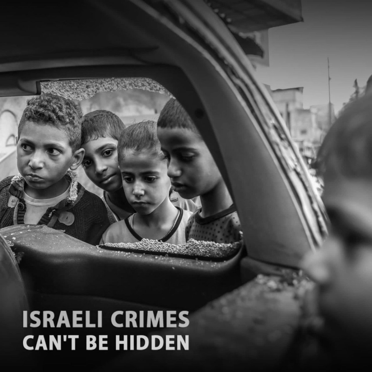 ISRAELI CRIMES CAN'T BE HIDDEN