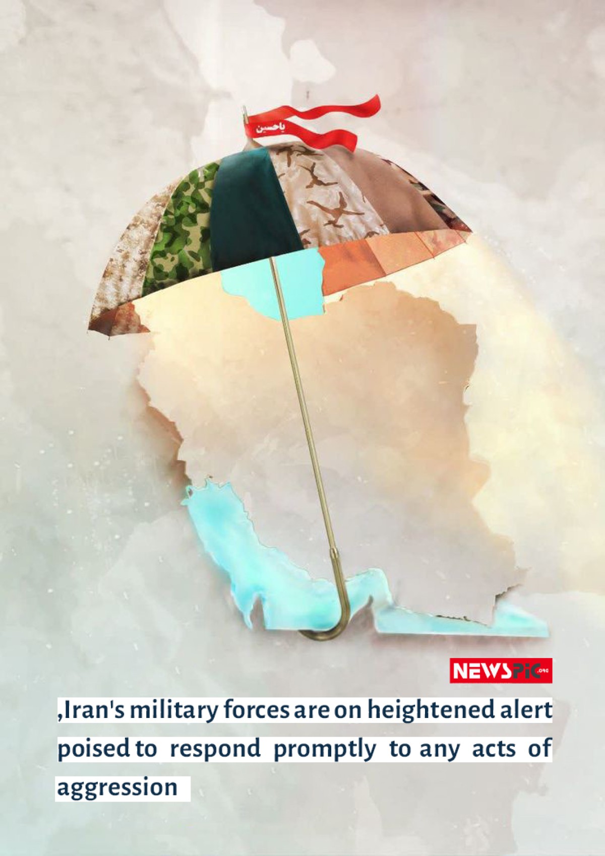 Iran's military forces are on heightened alert poised to respond promptly to any acts of aggression