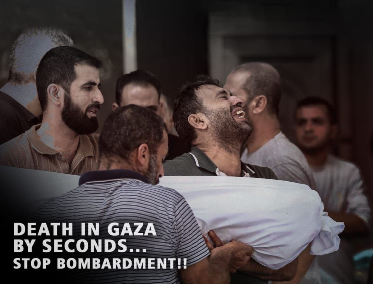 DEATH IN GAZA BY SECONDS... STOP BOMBARDMENT!!