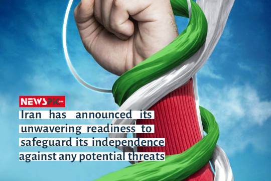 Iran has announced its unwavering readiness to safeguard its independence against any potential threats