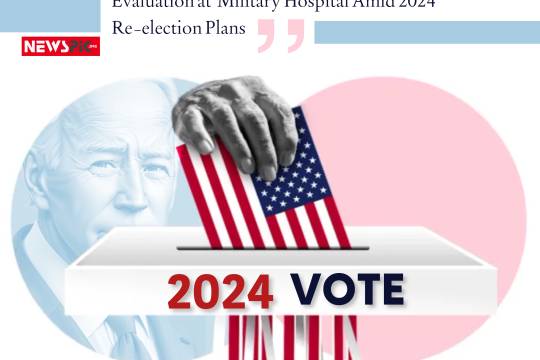 Biden Announces Upcoming Health Evaluation at Military Hospital Amid 2024 Re-election Plans