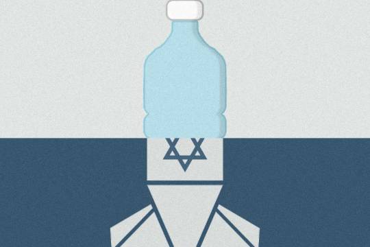 مجموعه پوستر :  ایجاد بحران بی آبی در غزه