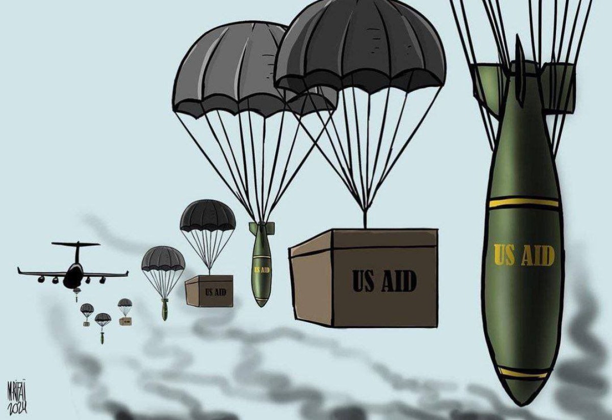 Do you believe The US aid airdrops are a scam?
