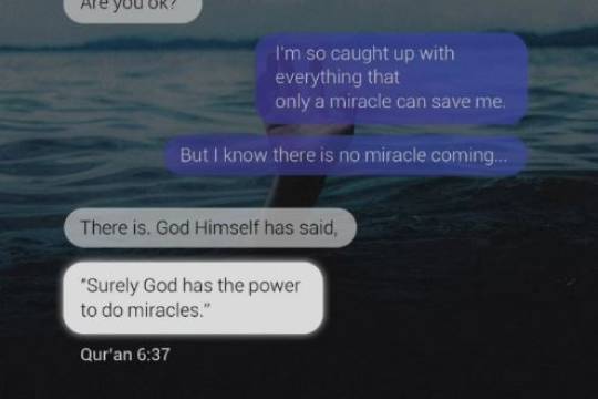 Only a miracle can save me