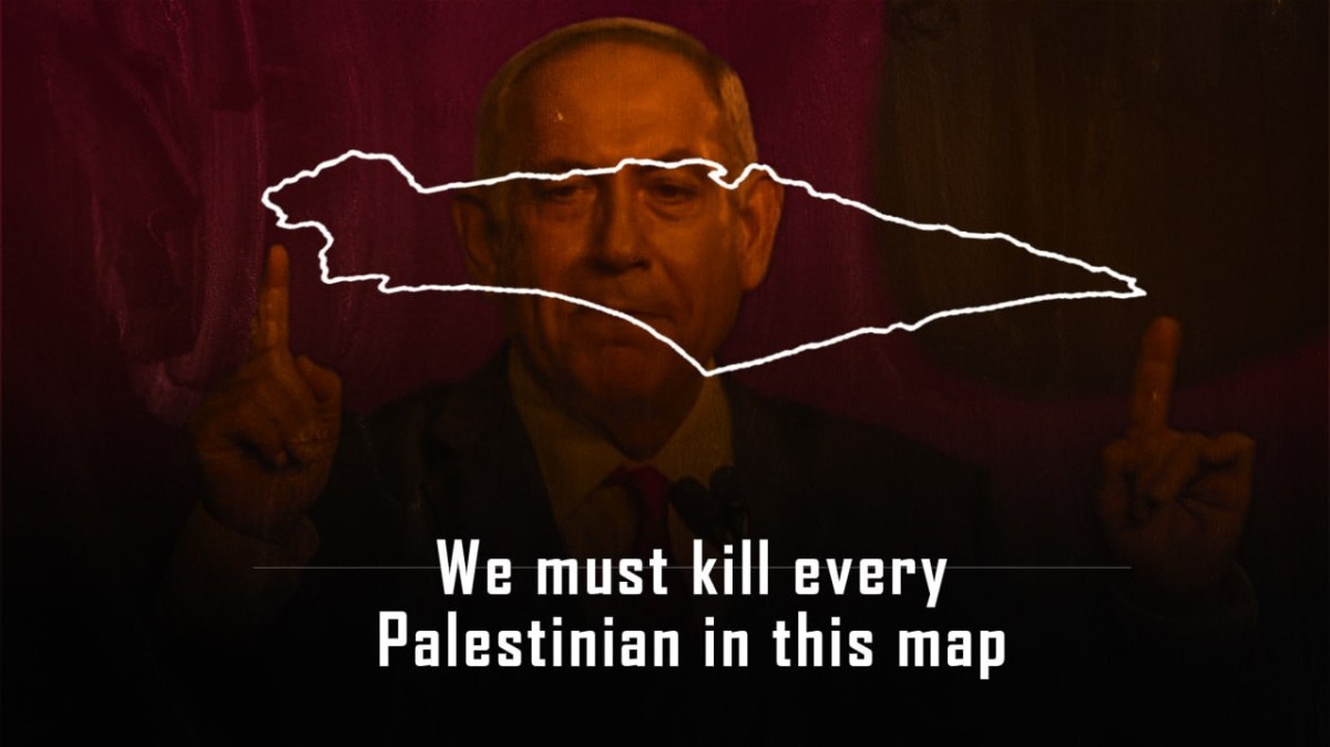We must kill every Palestinian in this map