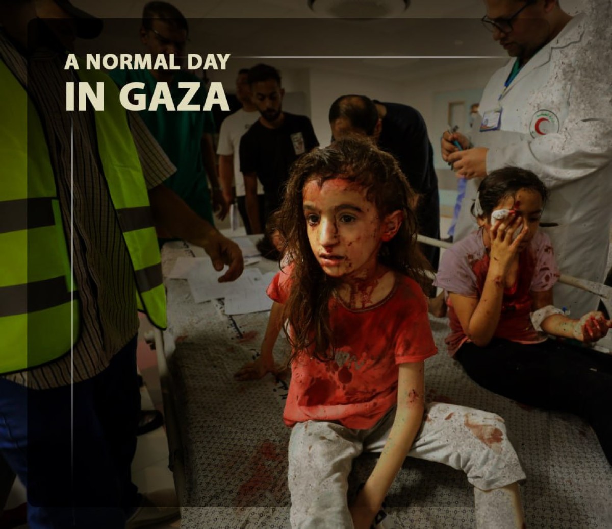A NORMAL DAY IN GAZA