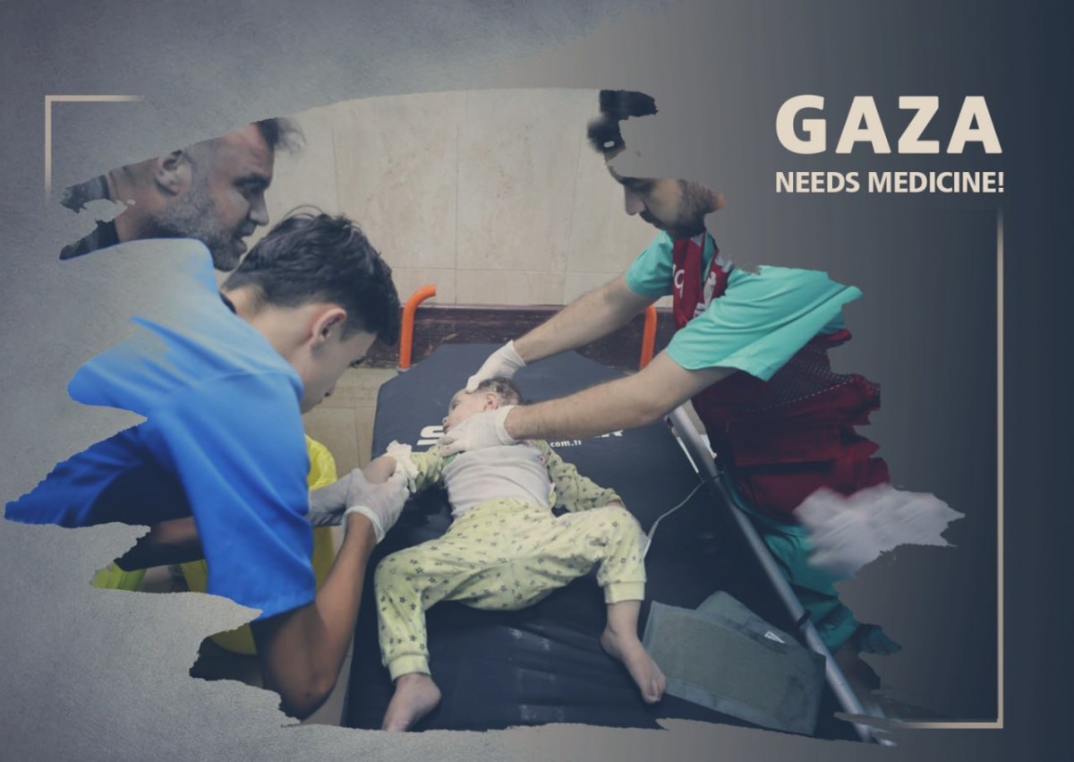 GAZA NEEDS MEDICINE!