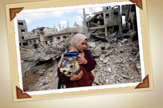 کمیک موشن : غزه در خون
