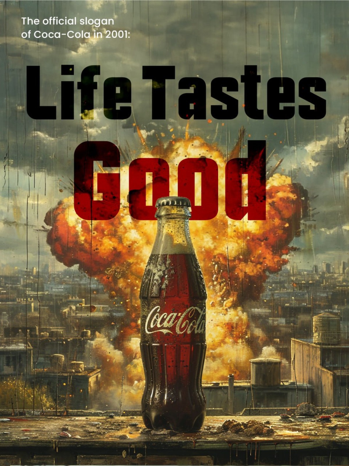 The official slogan of Coca-Cola in 2001