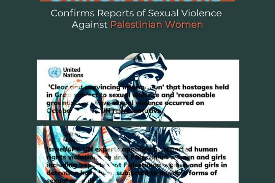 Reports of Sexual Violence Against Palestinian Women
