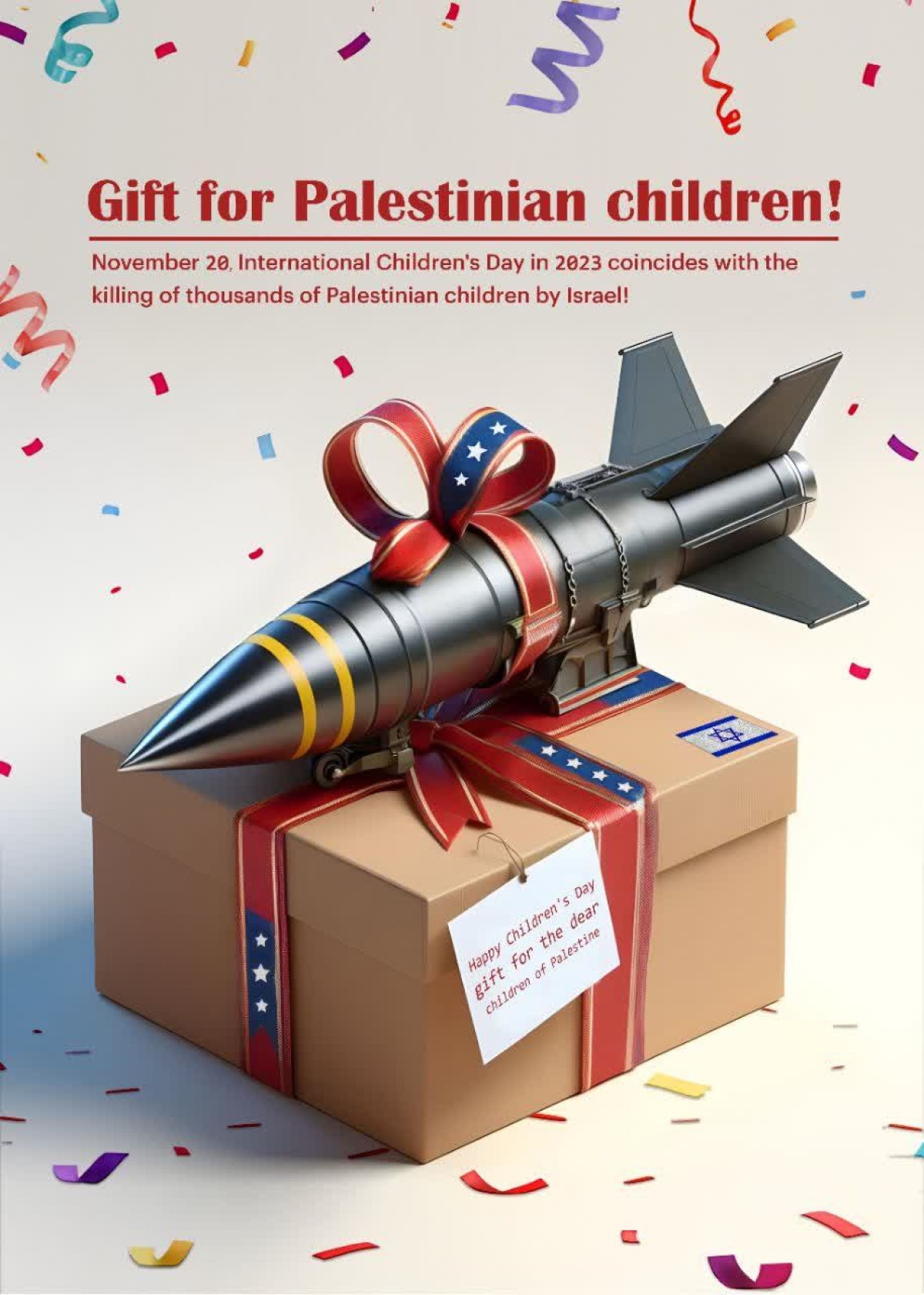 Gift for Palestinian children
