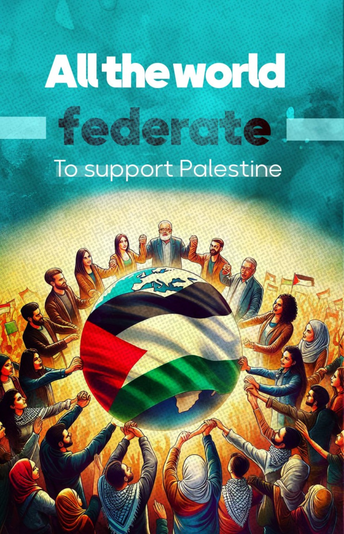 All the world federate To support Palestine