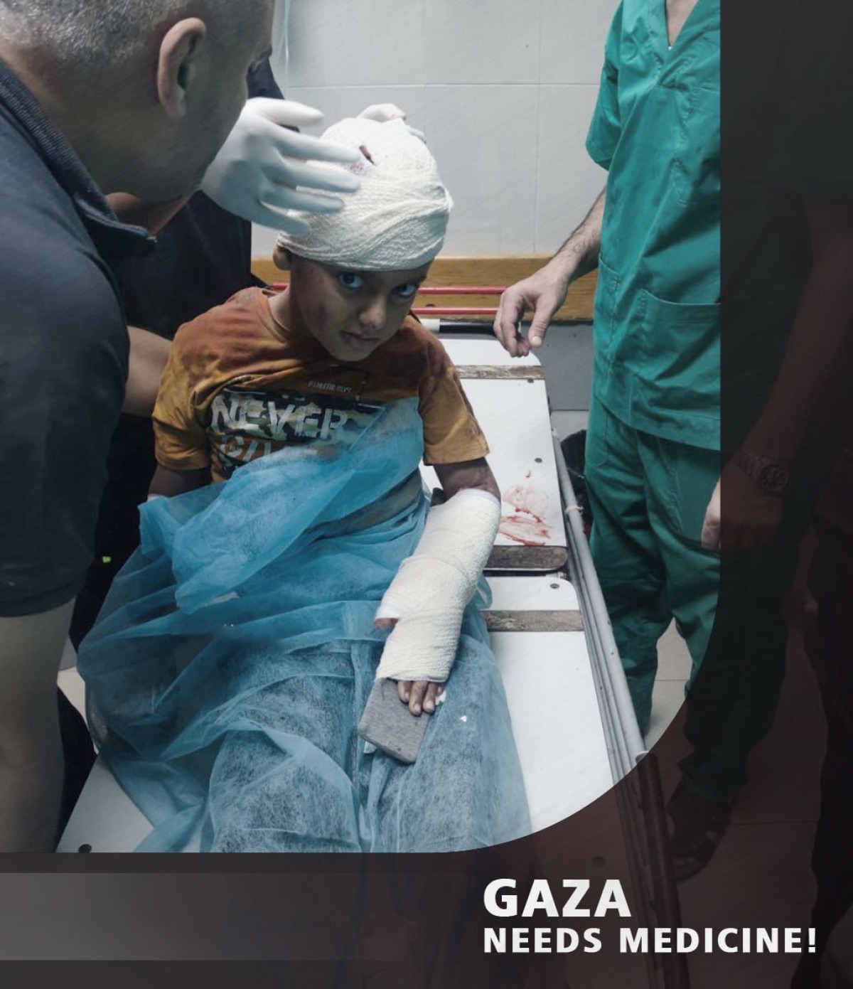 GAZA NEEDS MEDICINE 1