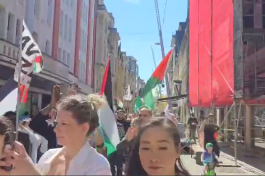 مجموعه ویدیو : تظاهرات گسترده در میلان ایتالیا و لوکزامبورگ در حمایت از غزه