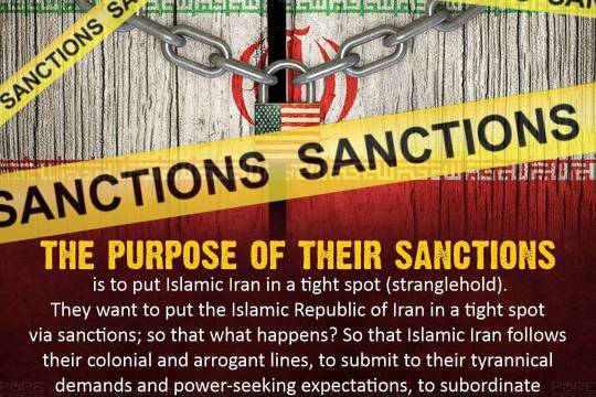The purpose of their sanctions