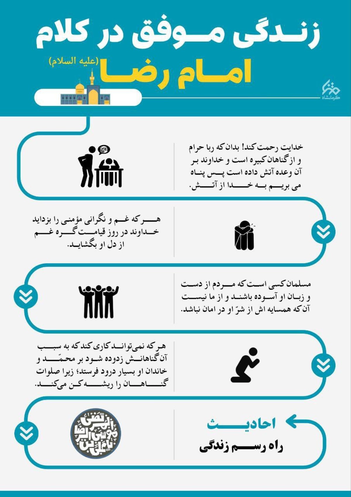 زندگی موفق در کلام امام رضا(ع)