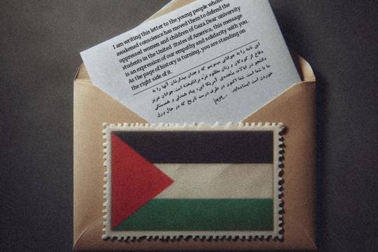 مجموعه سخن نگاشت : بخش های از نامه مقام معظم رهبری به دانشجویان حامی فلسطین