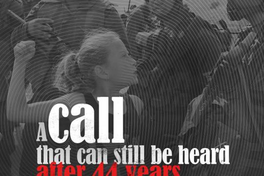 A call that can still be heard after 44 years