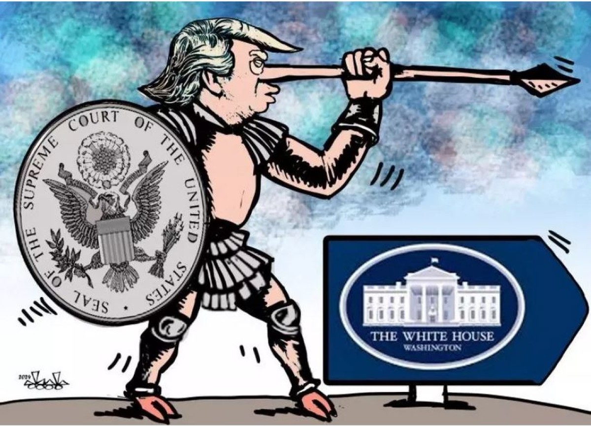 trump shield