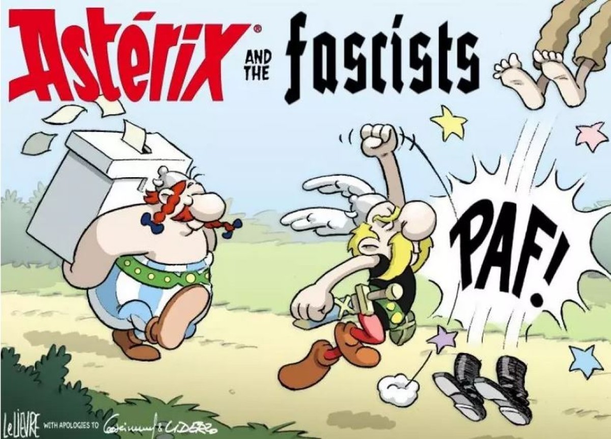 Asterix and the fascists