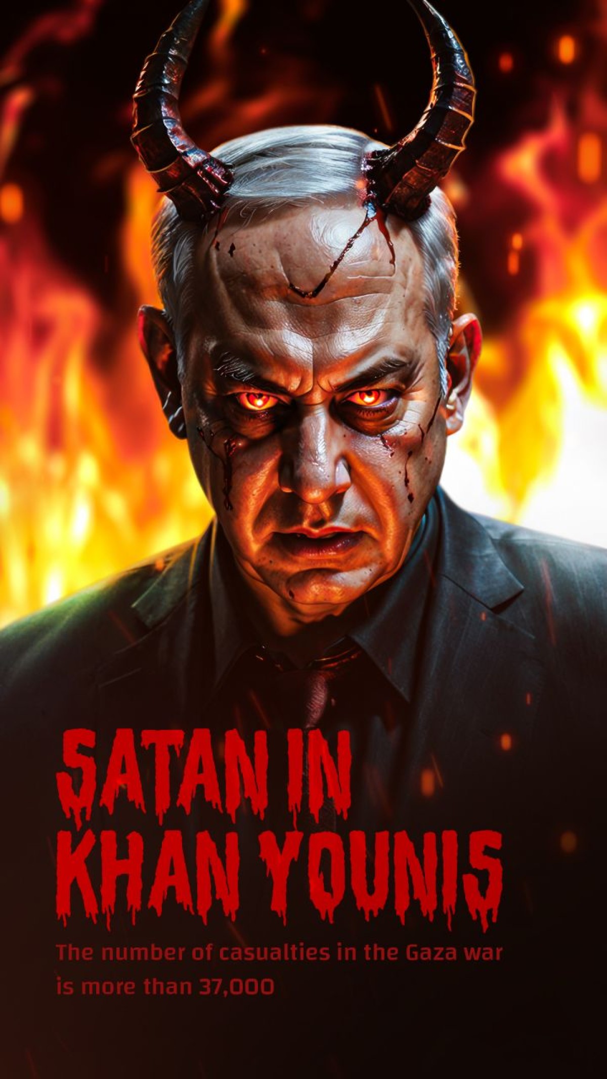 Satan in Khan Younis