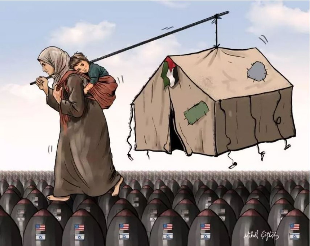 Palestinians are being forcibly displaced