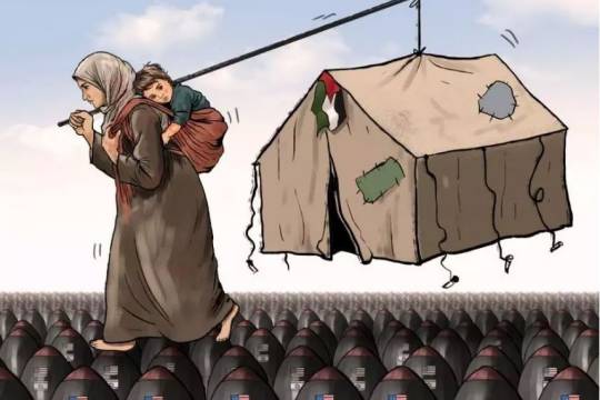 Palestinians are being forcibly displaced