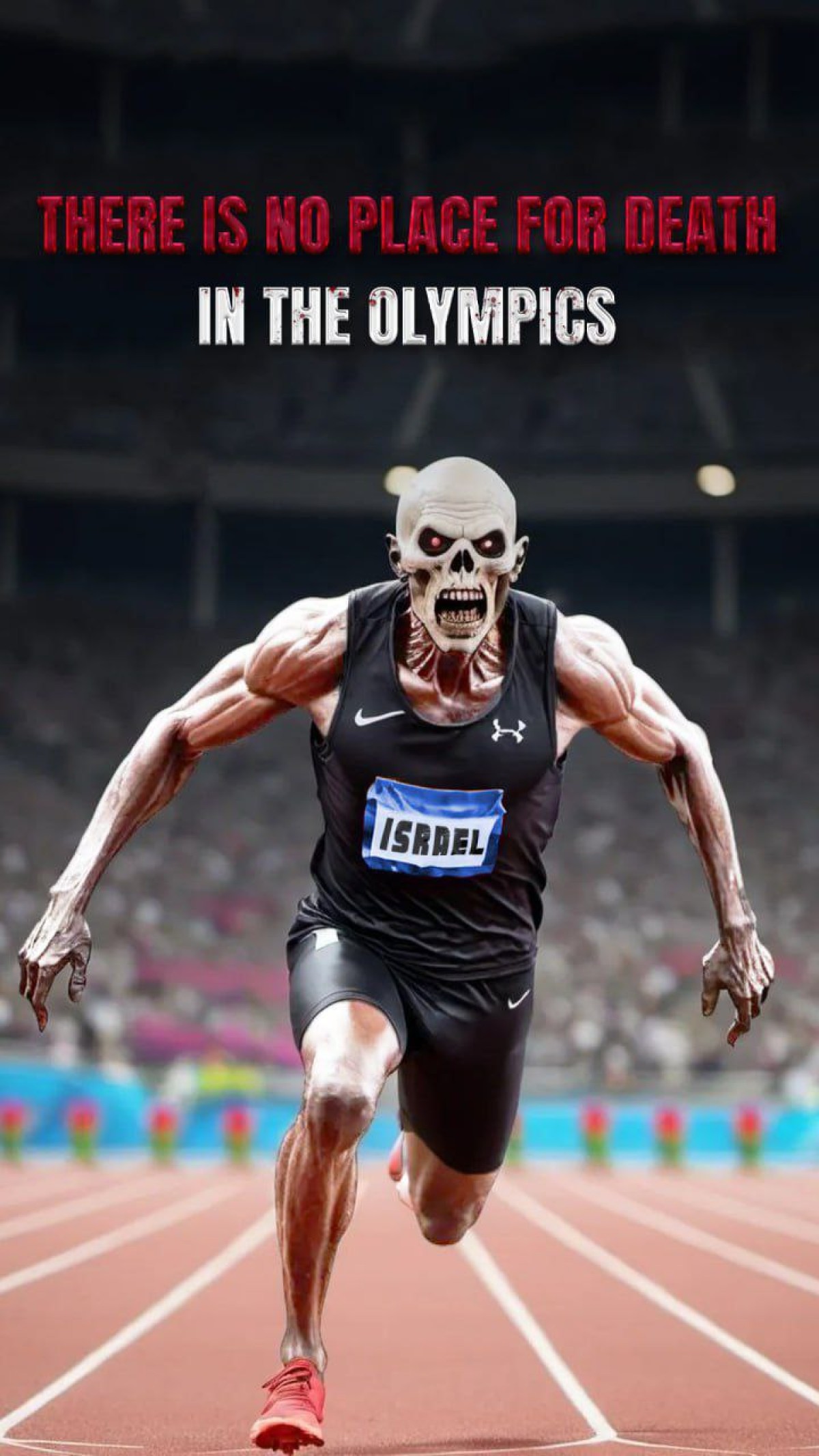 THERE IS NO PLACE FOR DEATH IN THE OLYMPICS