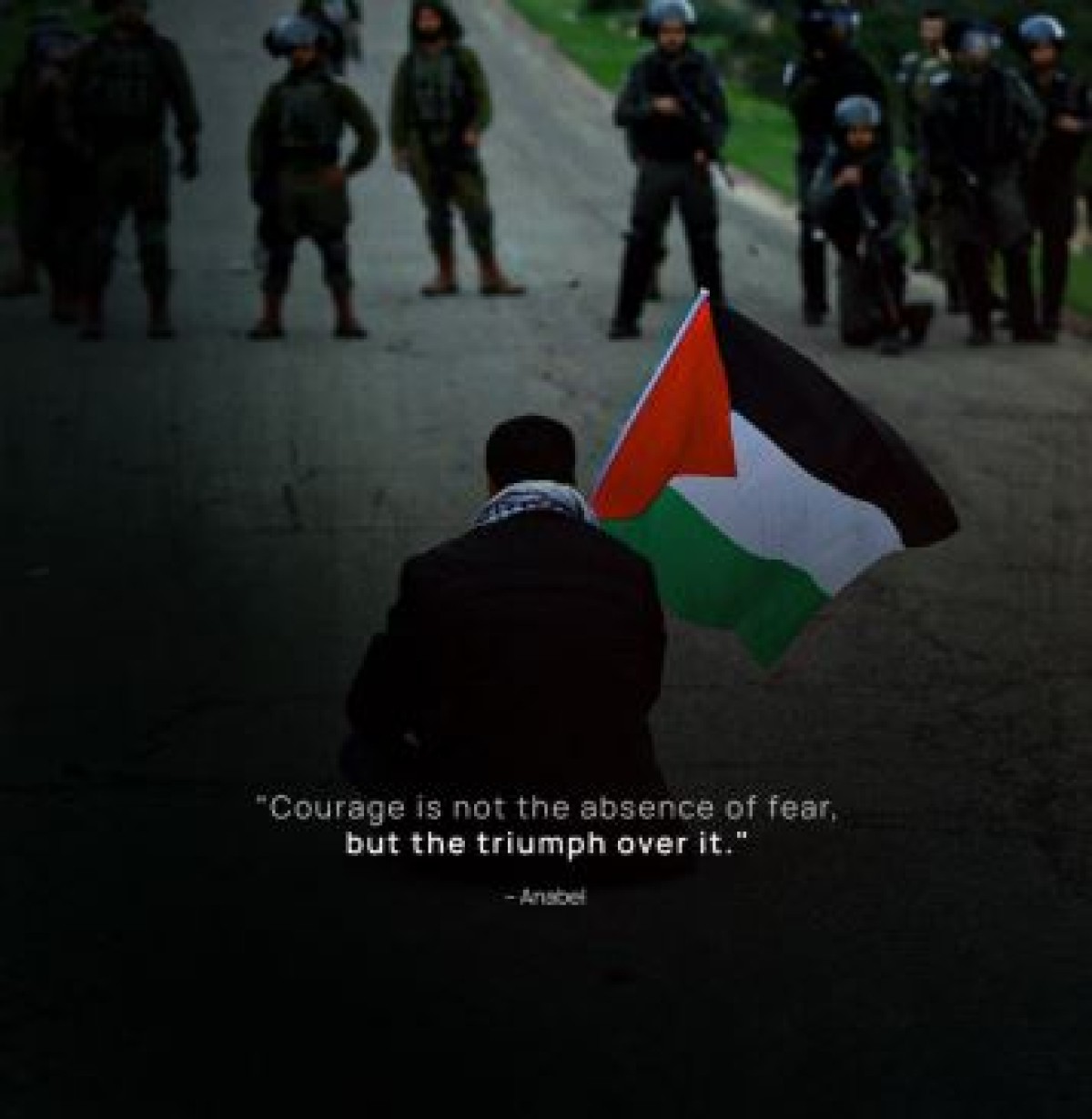 The people of Palestine exemplify this courage every day