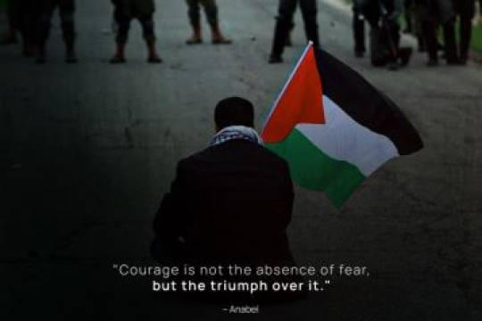 The people of Palestine exemplify this courage every day
