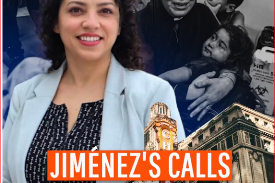 JIMENEZS CALL FOR ACTION IN GAZA CRISIS