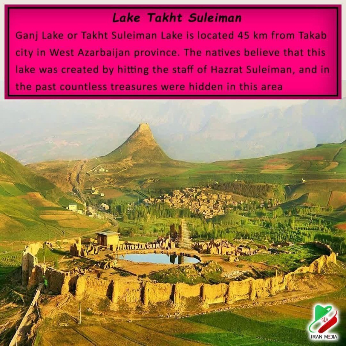 Lake Takht Suleiman