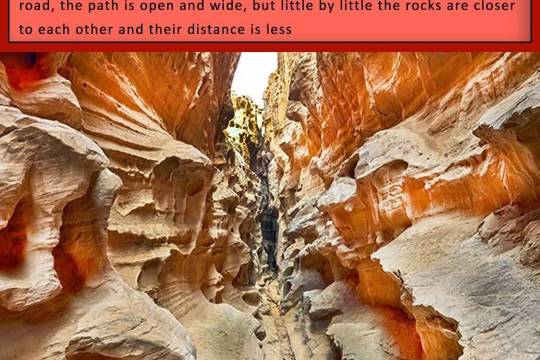 Mountainwell gorge Qeshm