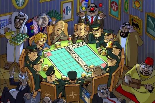 Game night How those in power deal with Gaza