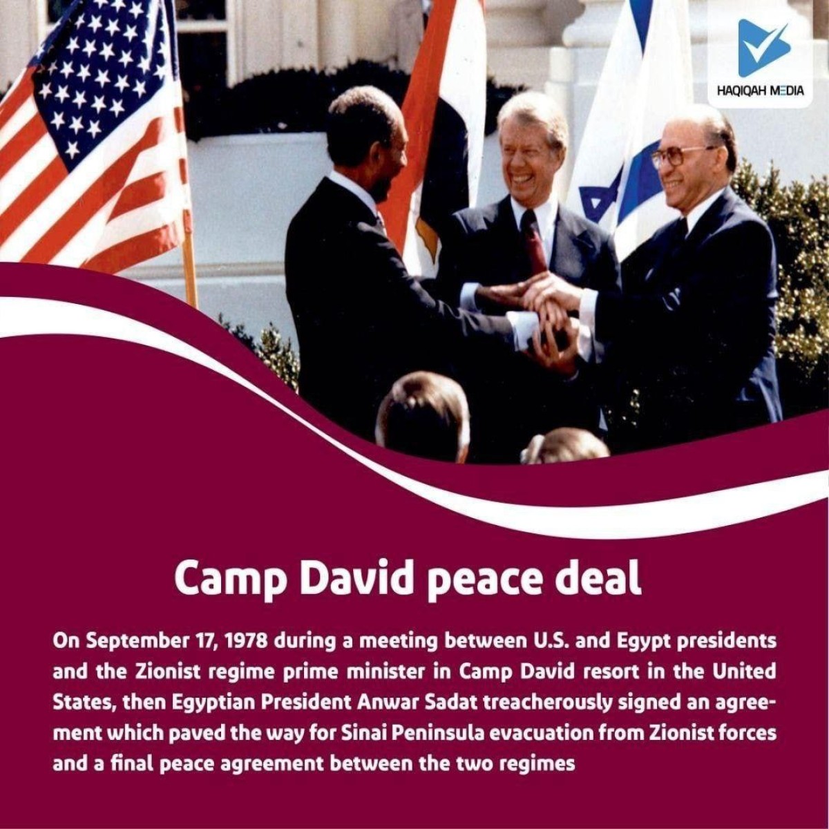 Camp David peace deal number 1